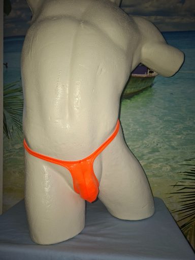 Nasseffekt Neon Orange